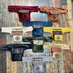 PUSULA NAKIŞLI ÇOK CEPLİ BEL ÇANTASI