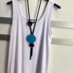 AYNALI KOLYE TURKUAZ