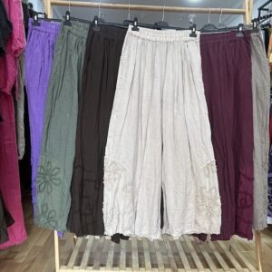 İTALYAN KETEN PALAZZO PANTOLON