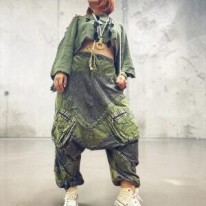 NEPAL ŞALVAR FREE MODEL YEŞİL